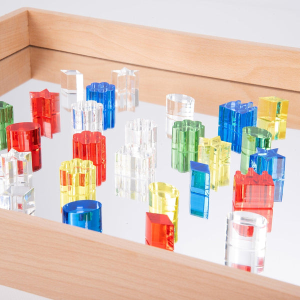 tickit Wooden Mirror Tray -