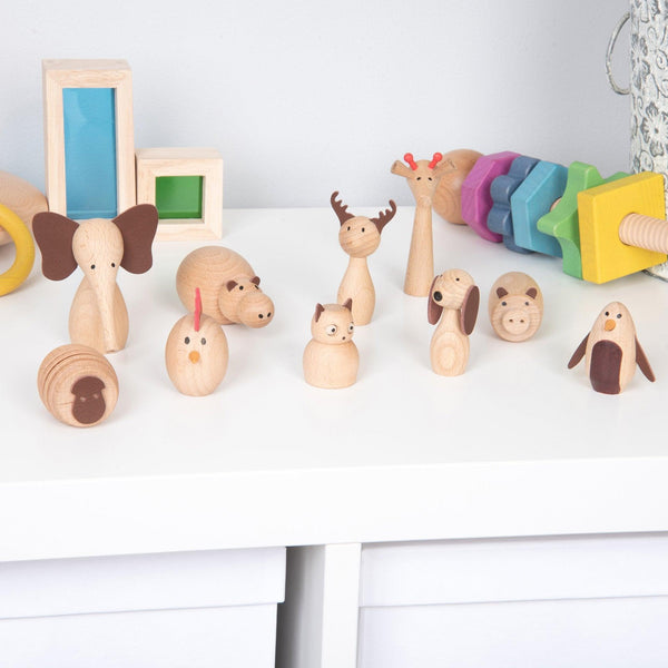 tickit Wooden Animal Friends -