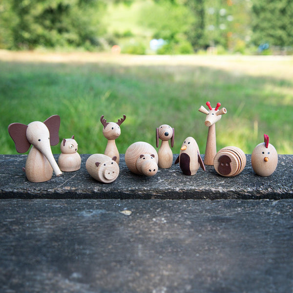 tickit Wooden Animal Friends -