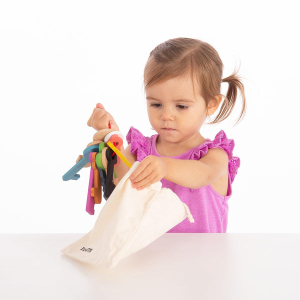 tickit Rainbow Wooden Keys -