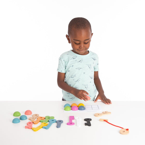 tickit Rainbow Wooden Keys -