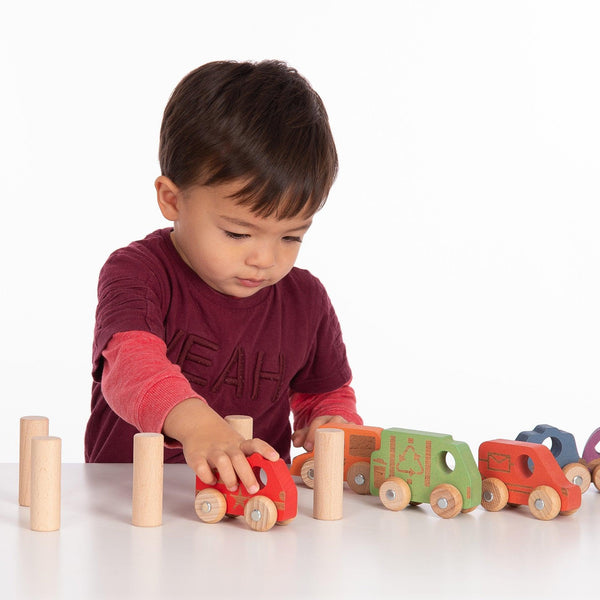 tickit Natural Wooden Architect Columns -