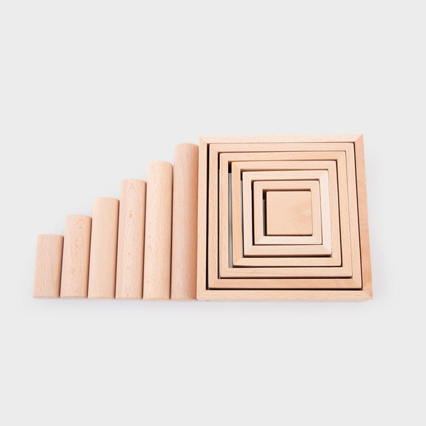 tickit Natural Wooden Architect Columns -