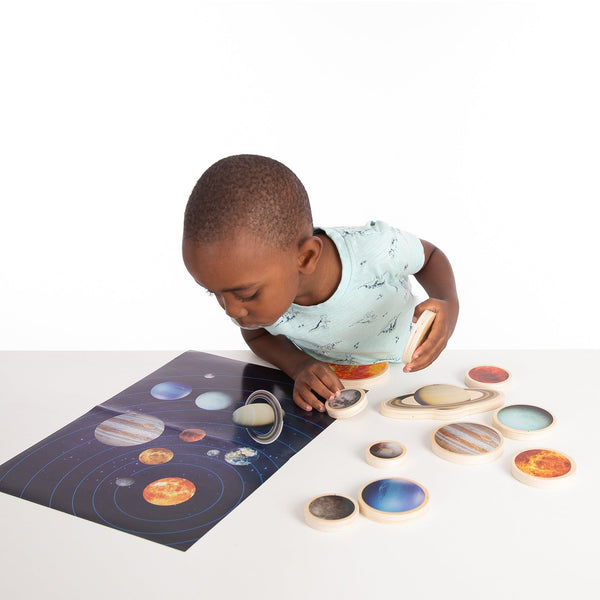 tickit Wooden Solar System Discs -
