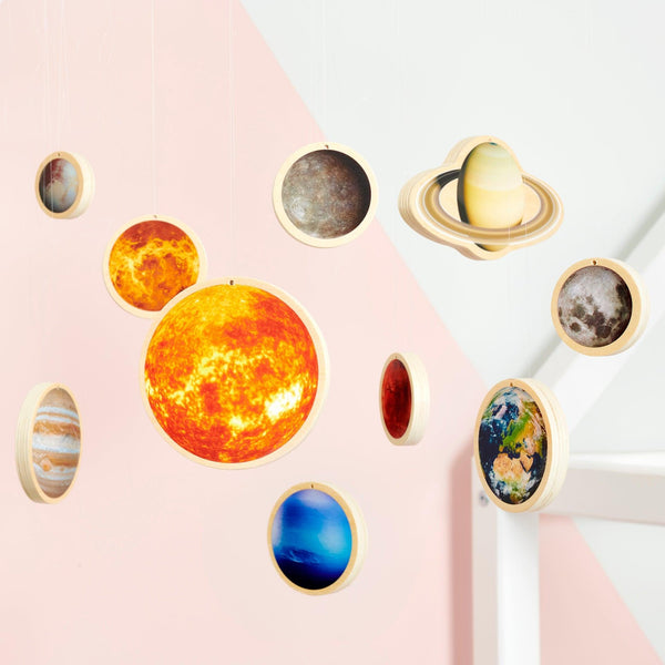 tickit Wooden Solar System Discs -