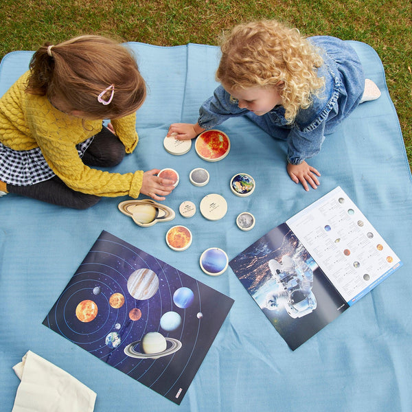 tickit Wooden Solar System Discs -