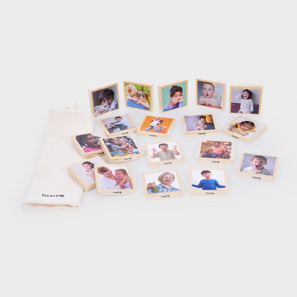 tickit My Emotions Wooden Tiles -
