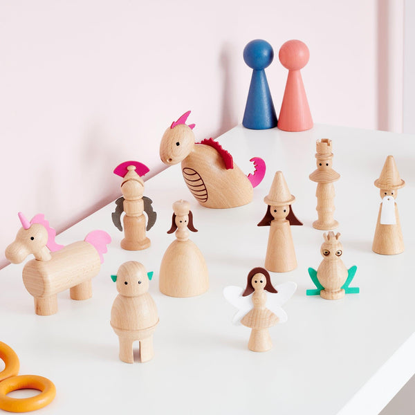 tickit Wooden Enchanted Figures -
