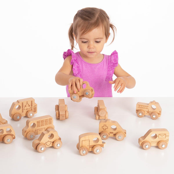 tickit Natural Wooden Adventure Vehicles -