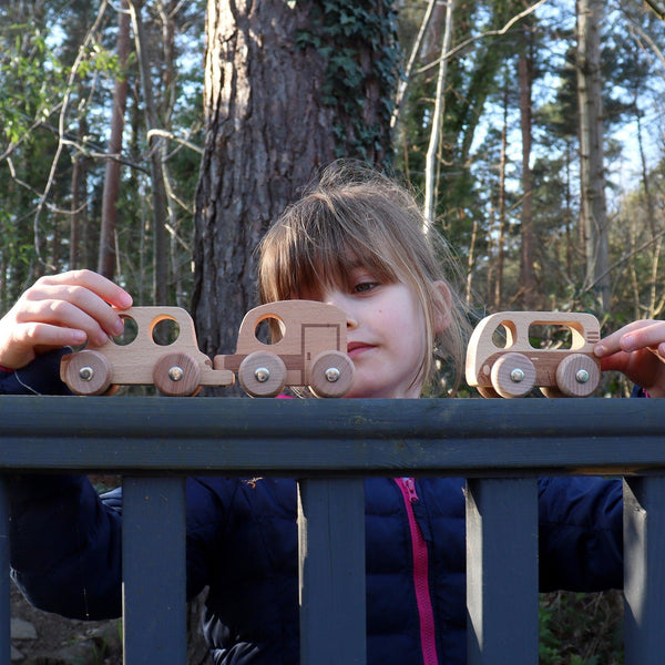 tickit Natural Wooden Adventure Vehicles -