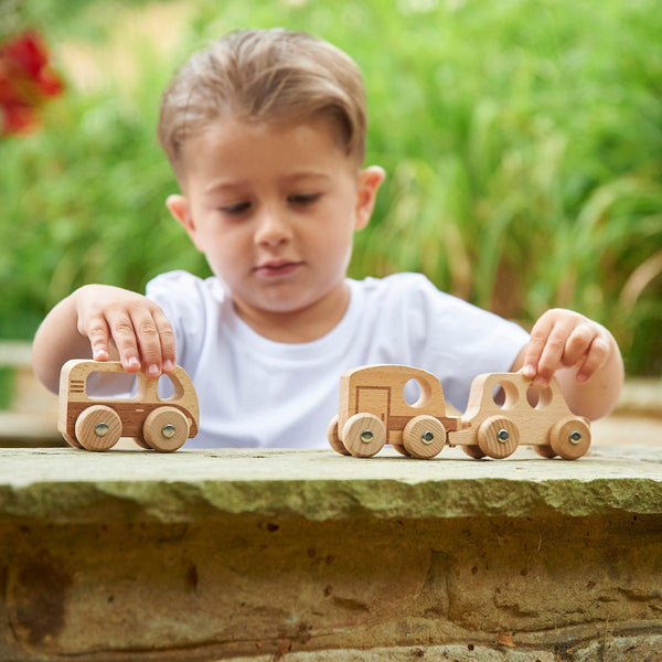 tickit Natural Wooden Adventure Vehicles -