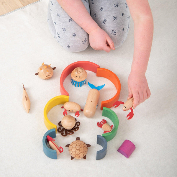 tickit Wooden Sea Creatures -