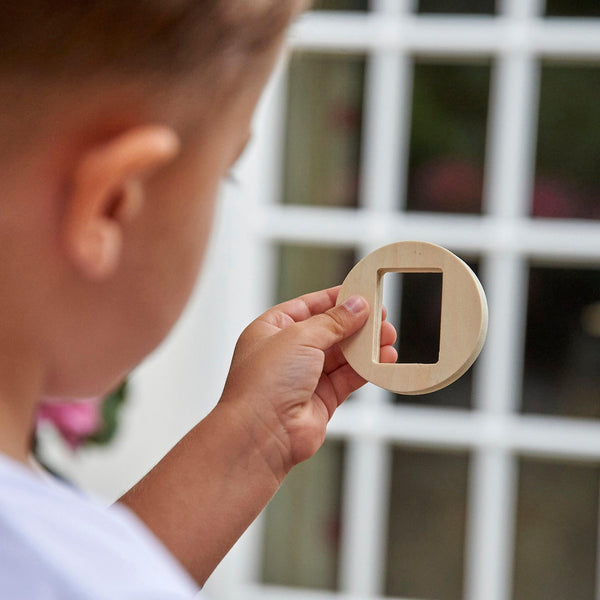 tickit Inside Outside Wooden Shapes -