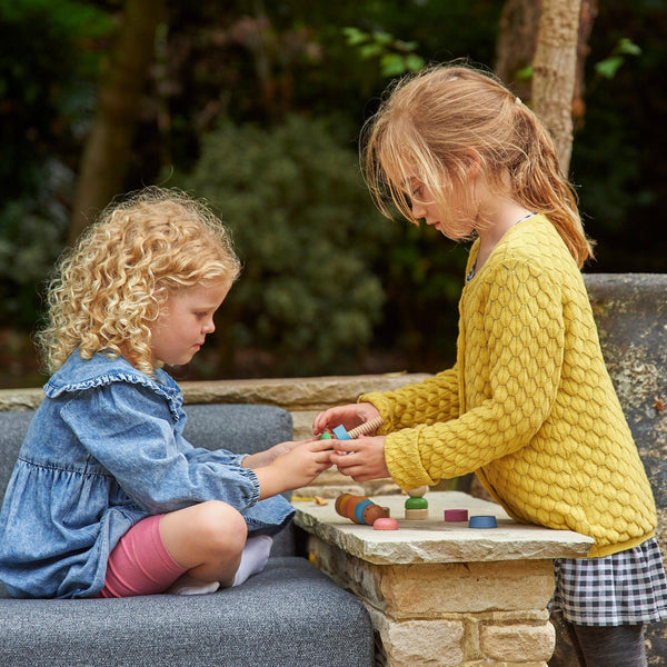 tickit Rainbow Wooden Community People -