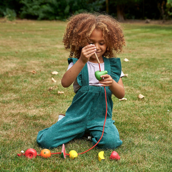 tickit Wooden Lacing Fruits -