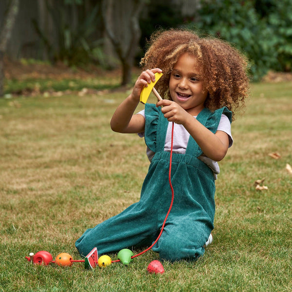 tickit Wooden Lacing Fruits -