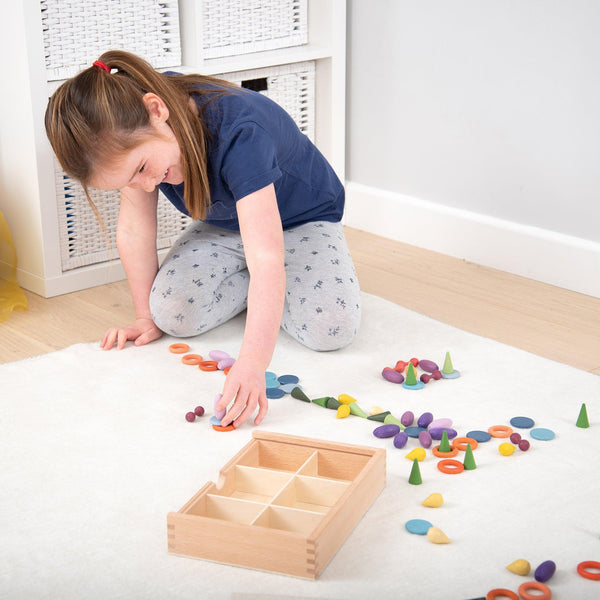 tickit Wooden Treasures Sorting Set -
