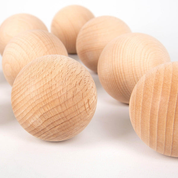 tickit Natural Wooden Balls -