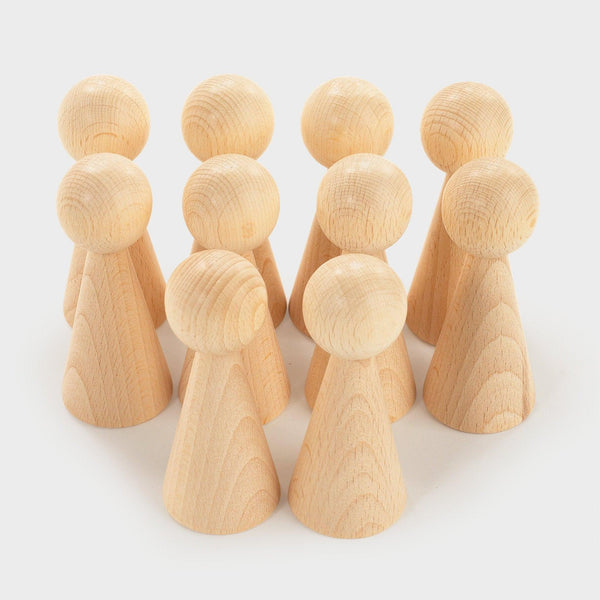 tickit Natural Wooden Figures -