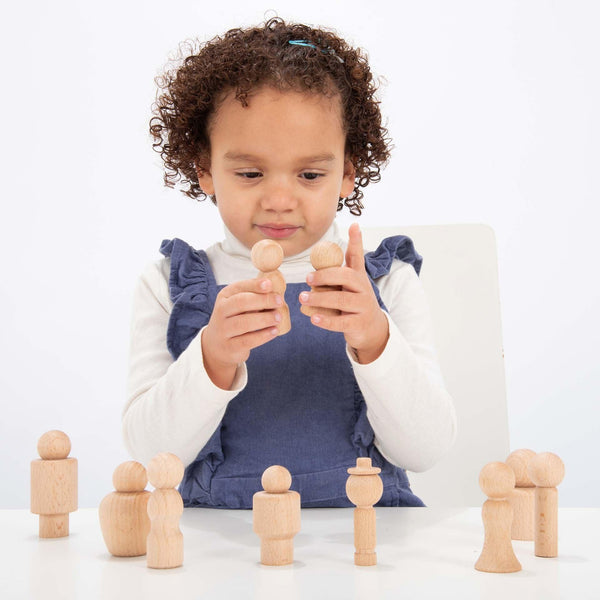 tickit Wooden Community Figures -