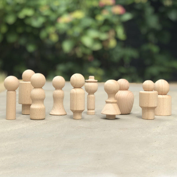 tickit Wooden Community Figures -
