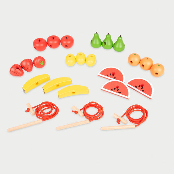 tickit Wooden Lacing Fruits -