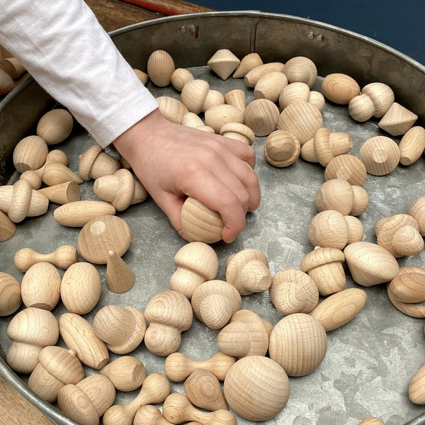 tickit Wooden Treasures Natural Set -