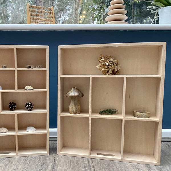 tickit Wooden Sorting Tray - 7 way -