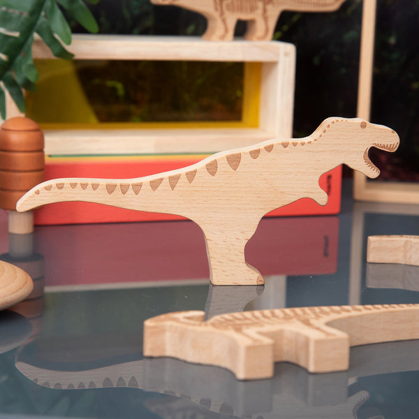 tickit Wooden Dinosaur Blocks -