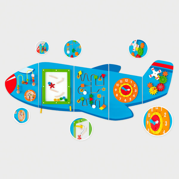 tickit Aeroplane Activity Wall Panels -