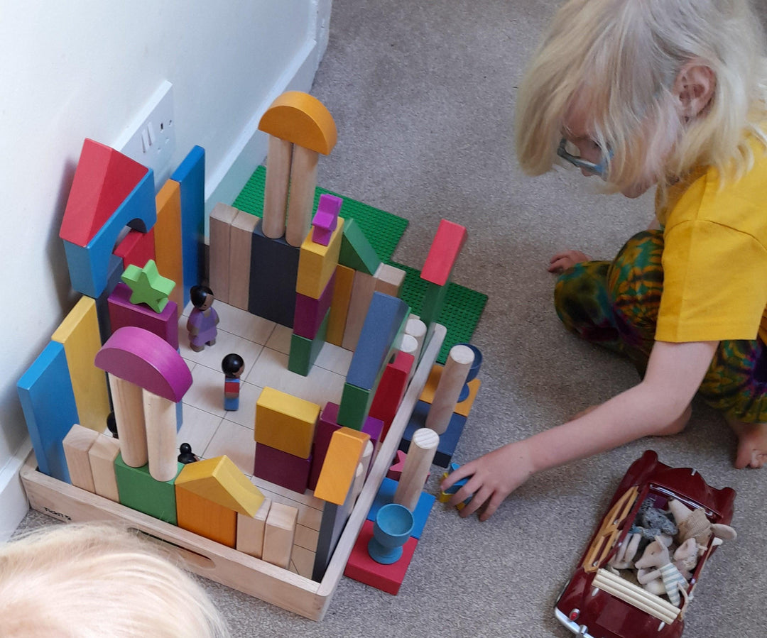 TickiT Rainbow Wooden Jumbo Blocks – tickit® EU