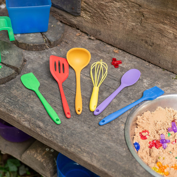 Rainbow Silicone Utensils