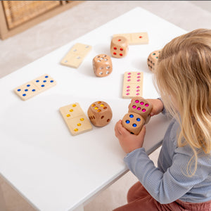 Wooden Jewel Dice