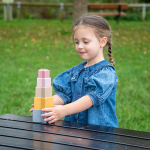 tickit SiliSoft® Star Stacking Cups (Earth) -