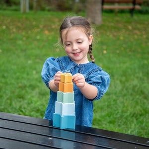tickit SiliSoft® Star Stacking Cups (Neutral) -