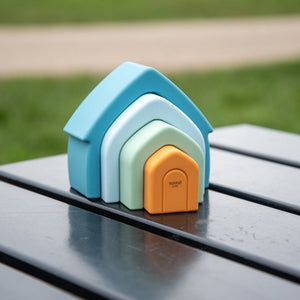 tickit SiliSoft® Stacking Houses (Neutral) -