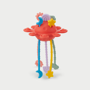 tickit SiliSoft® Zip Pull Toy (Rainbow) -