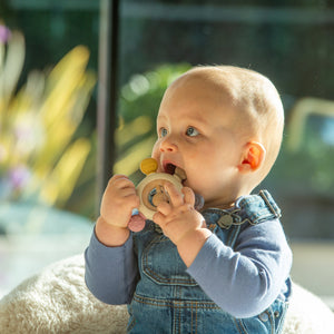 tickit SiliSoft® Rattle Teether (Earth) -