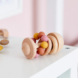 tickit SiliSoft® Bead Rattle (Earth) -