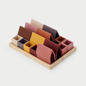 tickit SiliSoft® Village Blocks (Earth) -