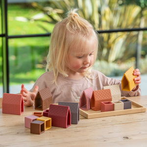 tickit SiliSoft® Village Blocks (Jord) -