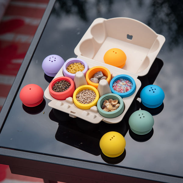 tickit SiliSoft® Sensory Eggs (Rainbow) -