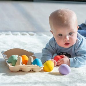 tickit SiliSoft® Sensory Eggs (Rainbow) -