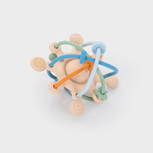 Silisoft Fidget Rattle (Neutral)