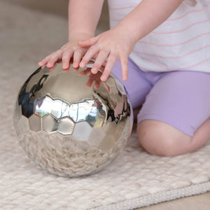 tickit sensorische stalen tuimelbal -
