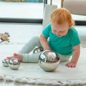 tickit Sensory Reflective Silver Balls -   