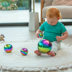 tickit Sensory Reflective Colour Burst Balls -   