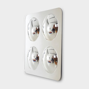 tickit Large 4-Domed Acrylic Mirror Panel -
