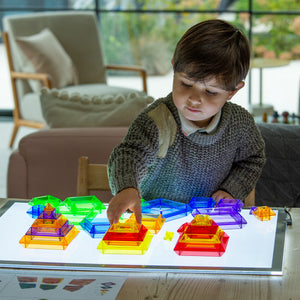 tickit Translucent Colour Pyramid Builder - Pack of 30 -