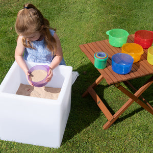 tickit Translucent Colour Pouring Bowls - Pack of 6 -